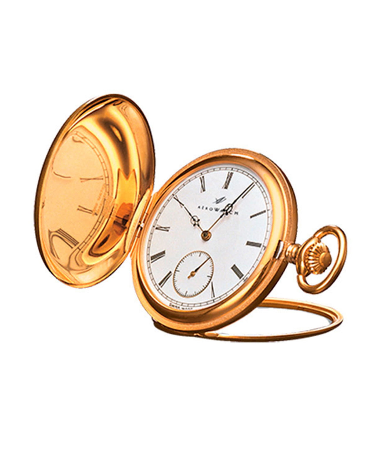 Aerowatch Aerowatch 56633 J101  56633 J101 механические мужские часы белый циферблат, браслет не выбрано — вид спереди